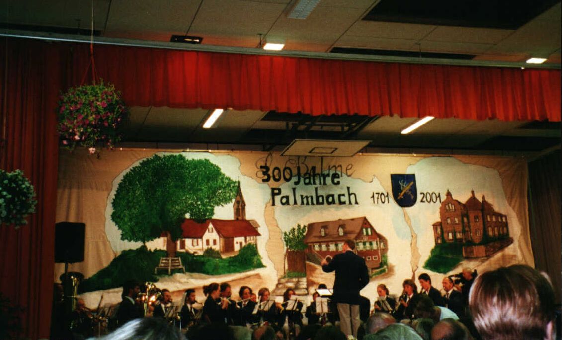 Festakt 300 Jahre Palmbach 2001 in der Sporthalle Wettersbach